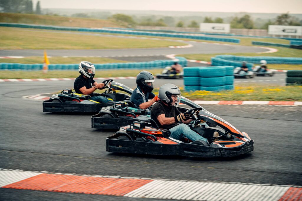 La piste de karting du circuit de Magny-Cours est ouverte sept jours sur sept / Photo par Romain Liger pour Koikispass