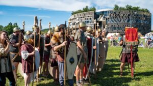 Le site du Muséoparc à Alésia propose un calendrier riche en animations l’été / Photo par Stéphanie Focé