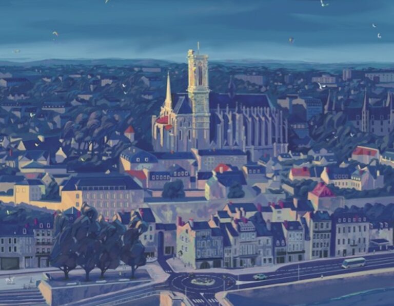 Avec ses illustrations, Randy Bertil partage d'autres imaginaires de Nevers / Illustration par Randy Bertil