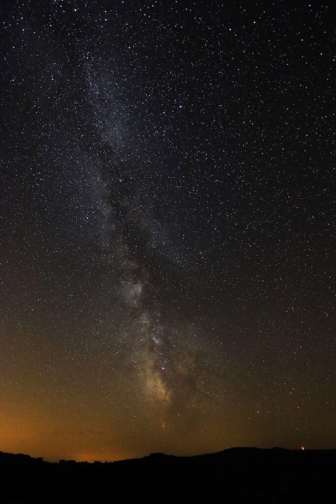 Le ciel étoilé dans le Morvan