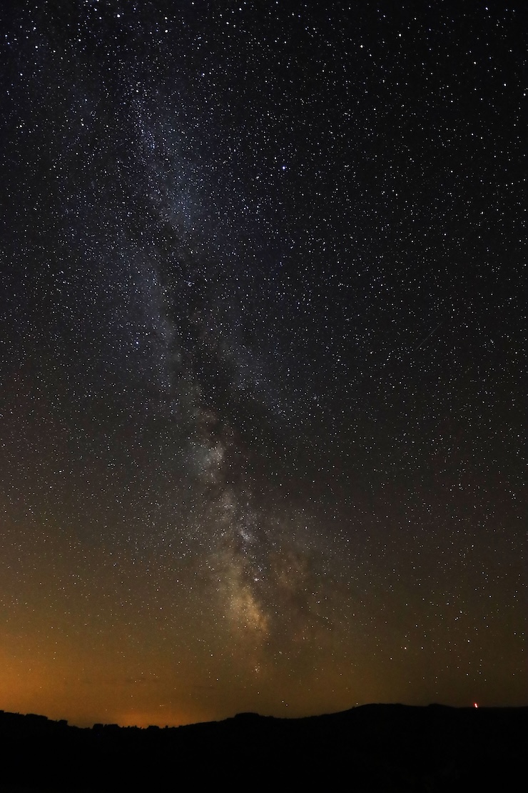 Le ciel étoilé dans le Morvan