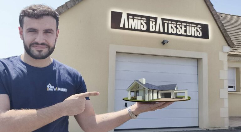 Devant les locaux d'Amis Bâtisseurs à Marzy. Depuis plus de vingt ans, l'entreprise accompagne ses clients avec une même exigence: concevoir des projets sur mesure et assurer un suivi personnalisé jusqu'à la remise des clés. DR